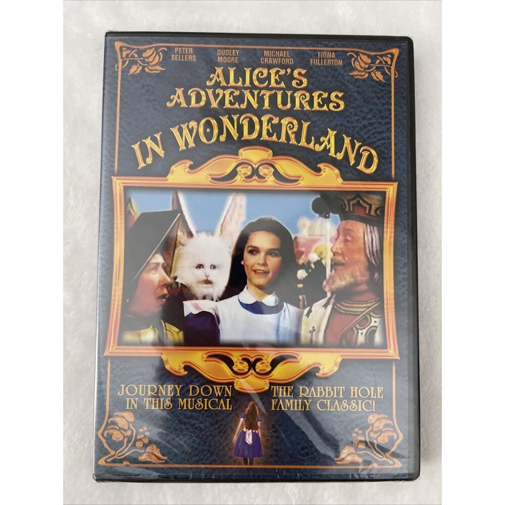 Alice's Adventures in Wonderland Peter Sellers Dudley Moore Michael Crawford DVD